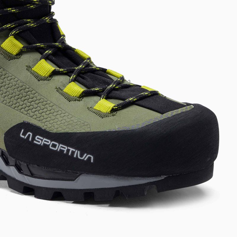 Scarpone da montagna La Sportiva Trango Tech Leather GTX lichene/citrus da uomo 7