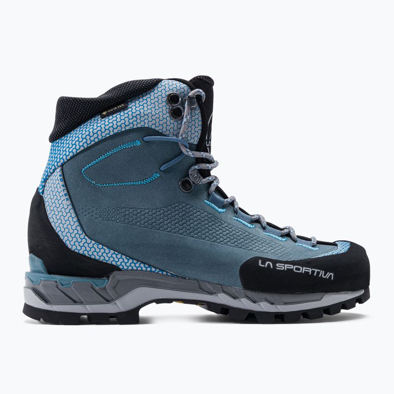 La Sportiva scarpone da donna per alta quota Trango Tech Leather GTX ardesia/topazio 2
