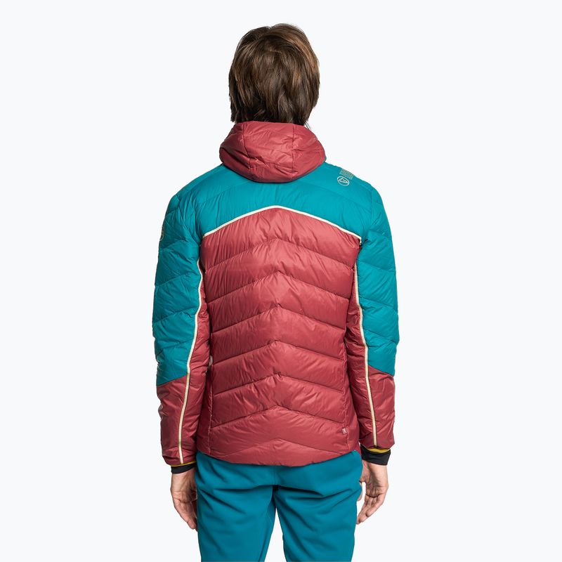 Piumino La Sportiva da uomo Deimos Down sangria/cristallo 2