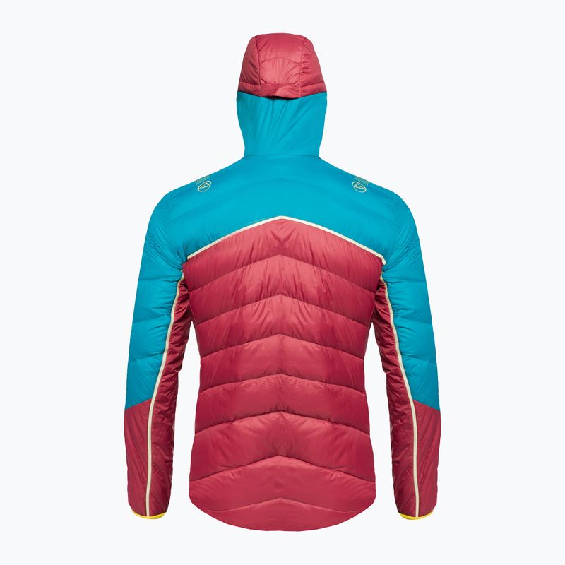 Piumino La Sportiva da uomo Deimos Down sangria/cristallo 8