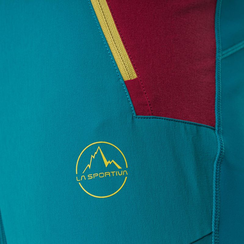 Pantaloni da sci La Sportiva da uomo Karma crystal/sangria 7