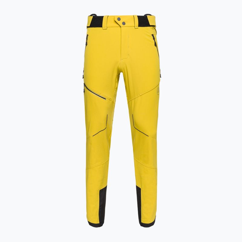 Pantaloni softshell da uomo La Sportiva Excelsior moss