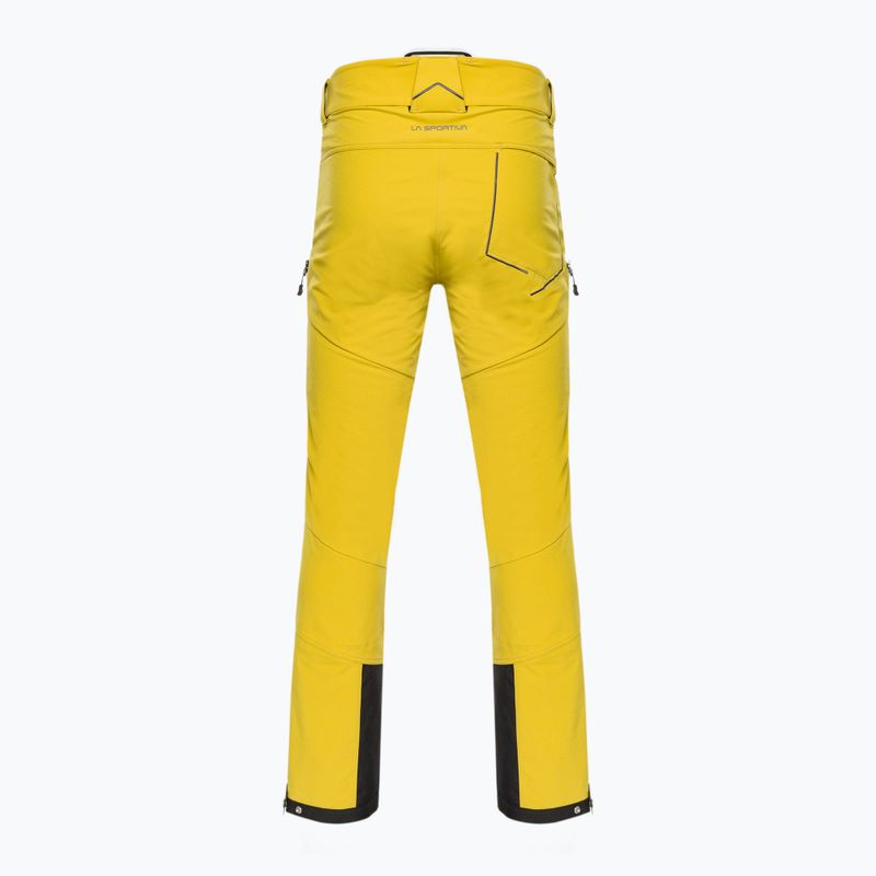 Pantaloni softshell da uomo La Sportiva Excelsior moss 2