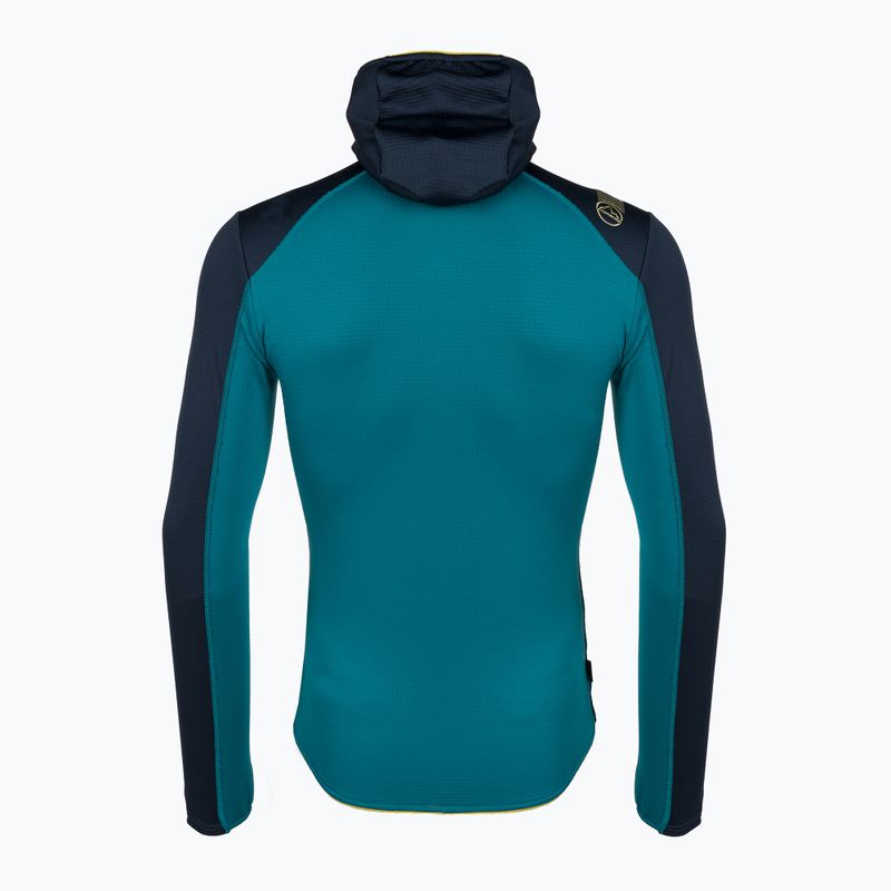 Felpa trekking da uomo La Sportiva Upendo Hoody crystal/night blue 2