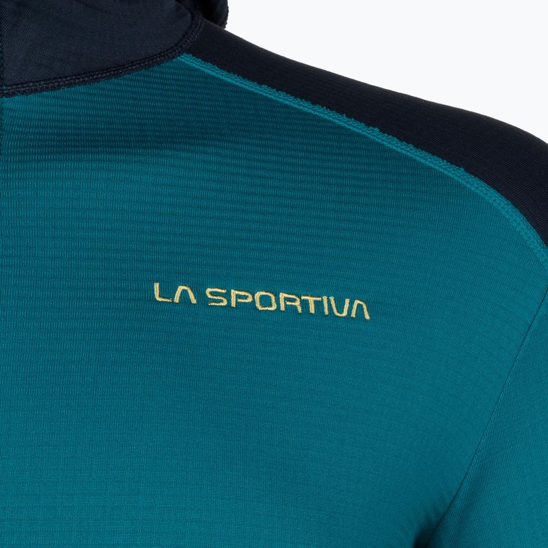 Felpa trekking da uomo La Sportiva Upendo Hoody crystal/night blue 3
