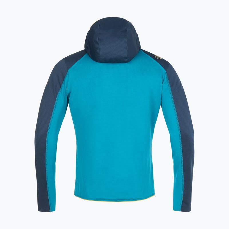 Felpa trekking da uomo La Sportiva Upendo Hoody crystal/night blue 6