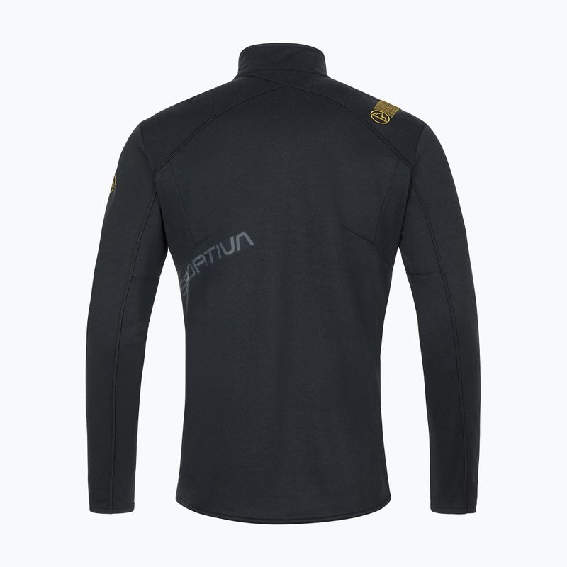 Felpa trekking La Sportiva uomo Elements nero 2