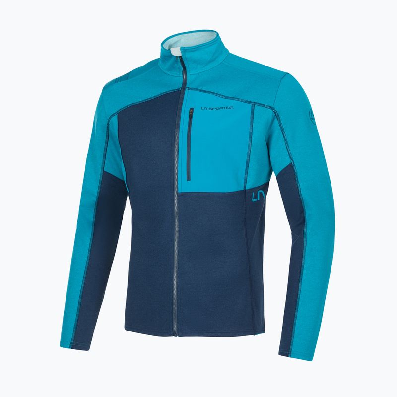 Felpa trekking da uomo La Sportiva Elements blu notte/cristallo