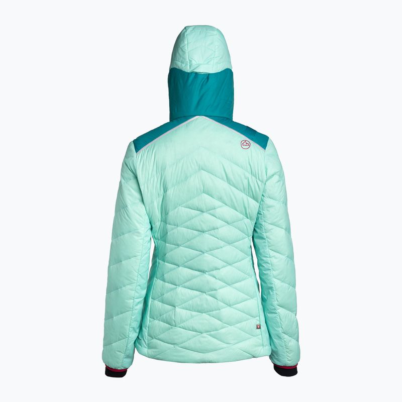 Piumino La Sportiva donna Deimos Down turchese/cristallo 2