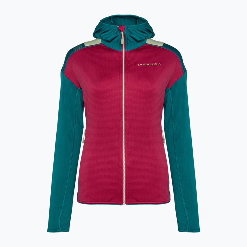 Felpa trekking da donna La Sportiva Upendo Hoody cerise/crystal