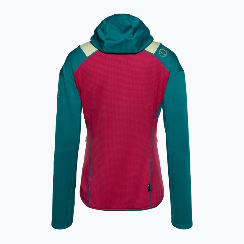 Felpa trekking da donna La Sportiva Upendo Hoody cerise/crystal 2