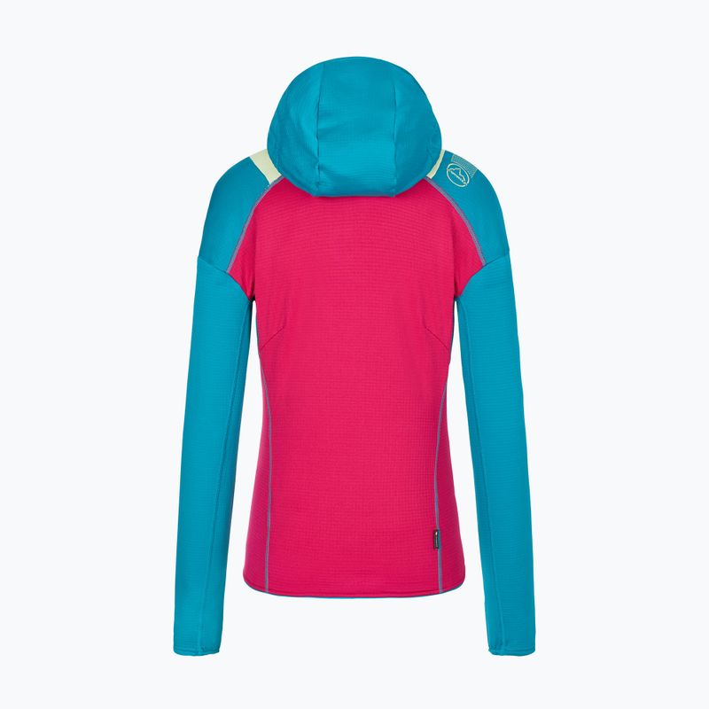 Felpa trekking da donna La Sportiva Upendo Hoody cerise/crystal 7