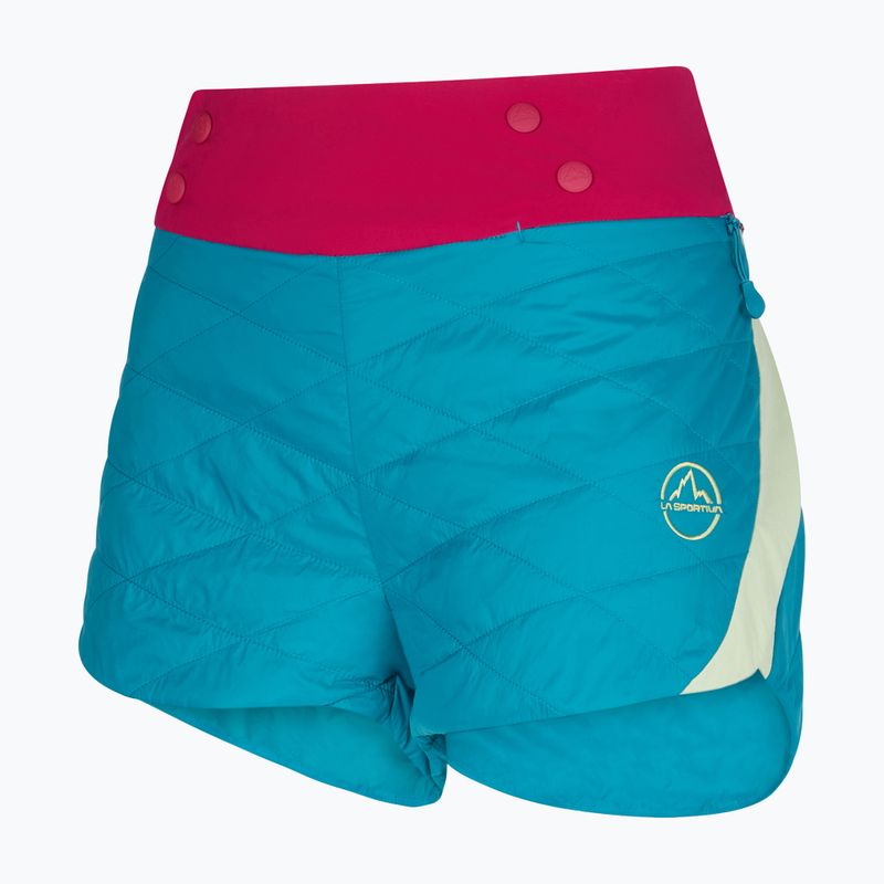 Pantaloncini da trekking da donna La Sportiva Parallel Primaloft crystal/celadon