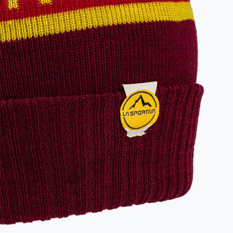 La Sportiva Orbit Beanie berretto invernale sangria/tramonto 3