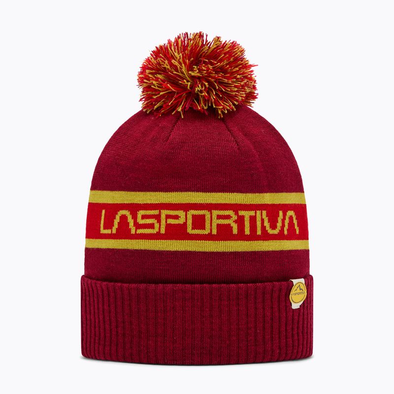 La Sportiva Orbit Beanie berretto invernale sangria/tramonto 4