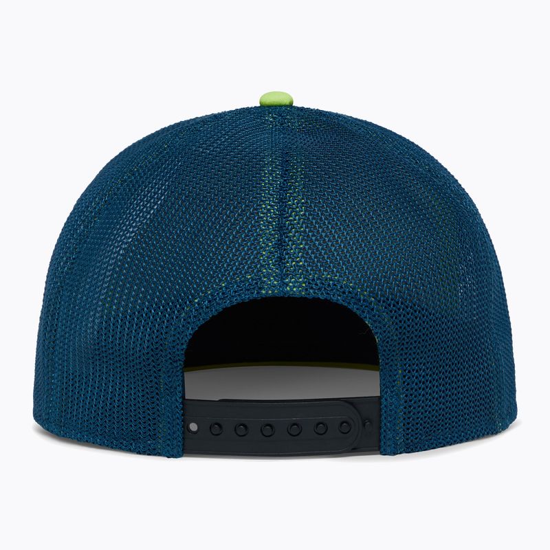 Cappello La Sportiva Trucker Stripe Evo lime punch/blu tempesta 6