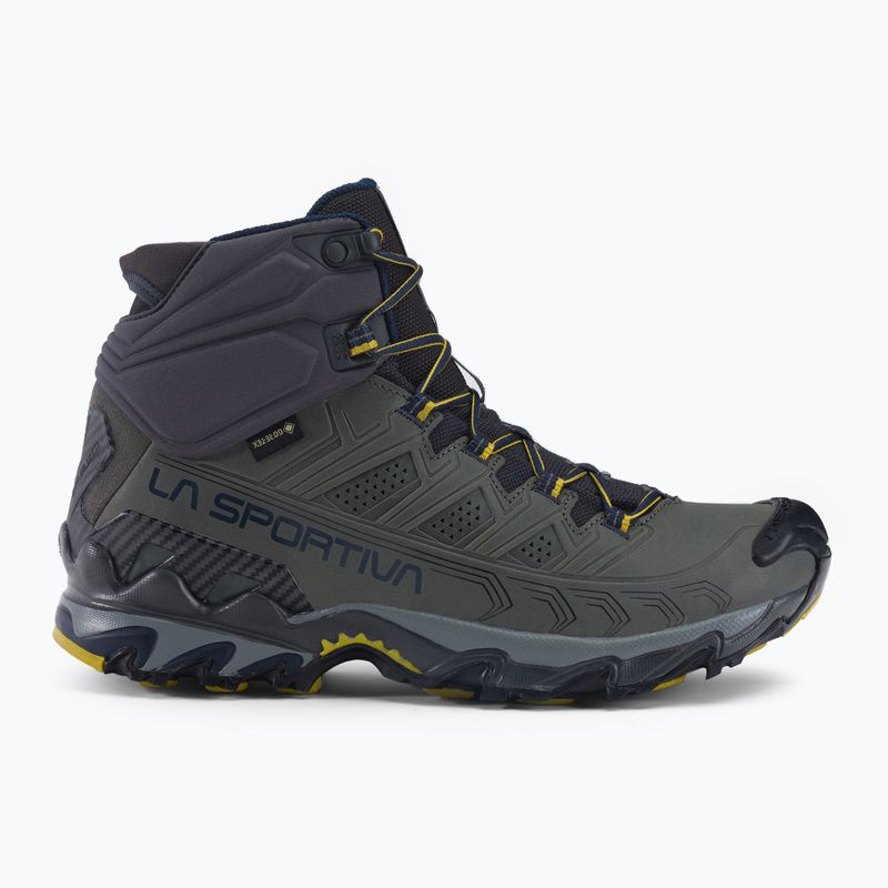 Scarponi da trekking da uomo La Sportiva Ultra Raptor II Mid Leather GTX argilla/blu notte 2