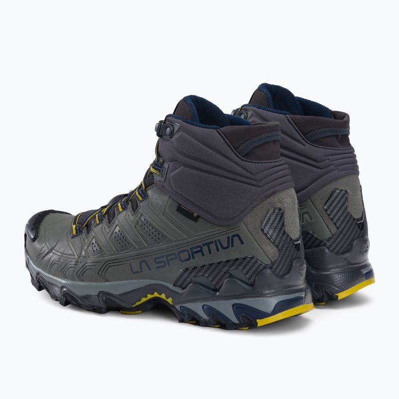 Scarponi da trekking da uomo La Sportiva Ultra Raptor II Mid Leather GTX argilla/blu notte 3