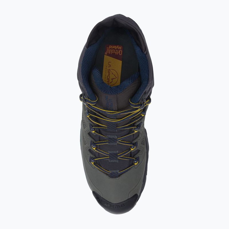 Scarponi da trekking da uomo La Sportiva Ultra Raptor II Mid Leather GTX argilla/blu notte 6