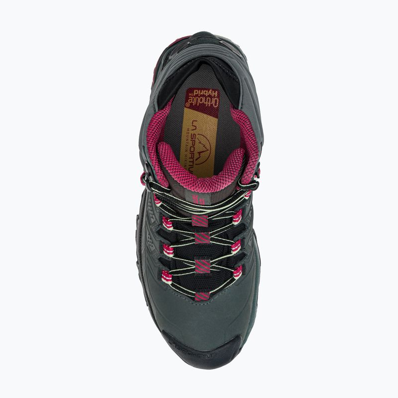 Stivali da trekking da donna La Sportiva Ultra Raptor II Mid Leather GTX carbone/cerise 6