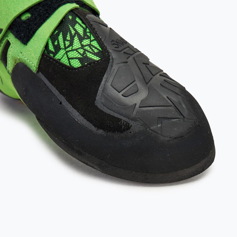Scarpa da arrampicata La Sportiva Skwama Vegan nero/verde flash da uomo 6