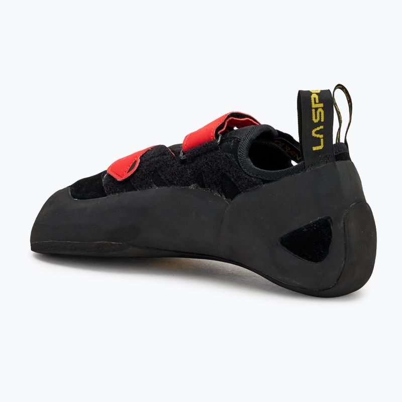 Scarpa da arrampicata La Sportiva Skwama Vegan nero/verde flash da uomo 3