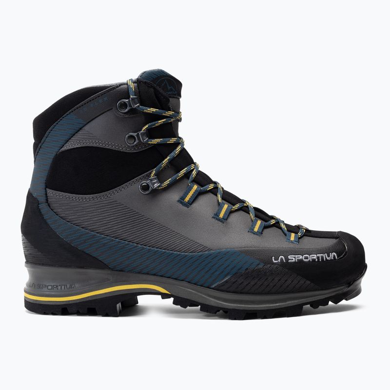 Scarponi da trekking da uomo La Sportiva Trango TRK Leather GTX carbon/alpine 2