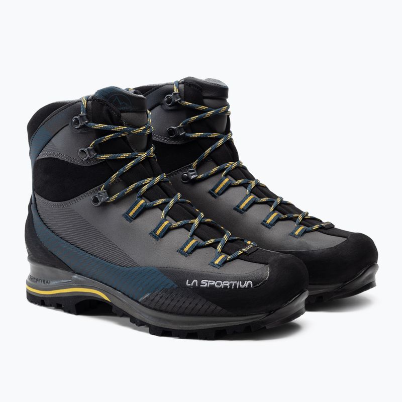 Scarponi da trekking da uomo La Sportiva Trango TRK Leather GTX carbon/alpine 4