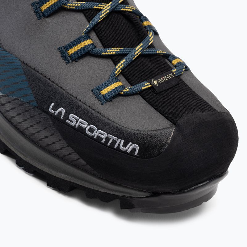 Scarponi da trekking da uomo La Sportiva Trango TRK Leather GTX carbon/alpine 7