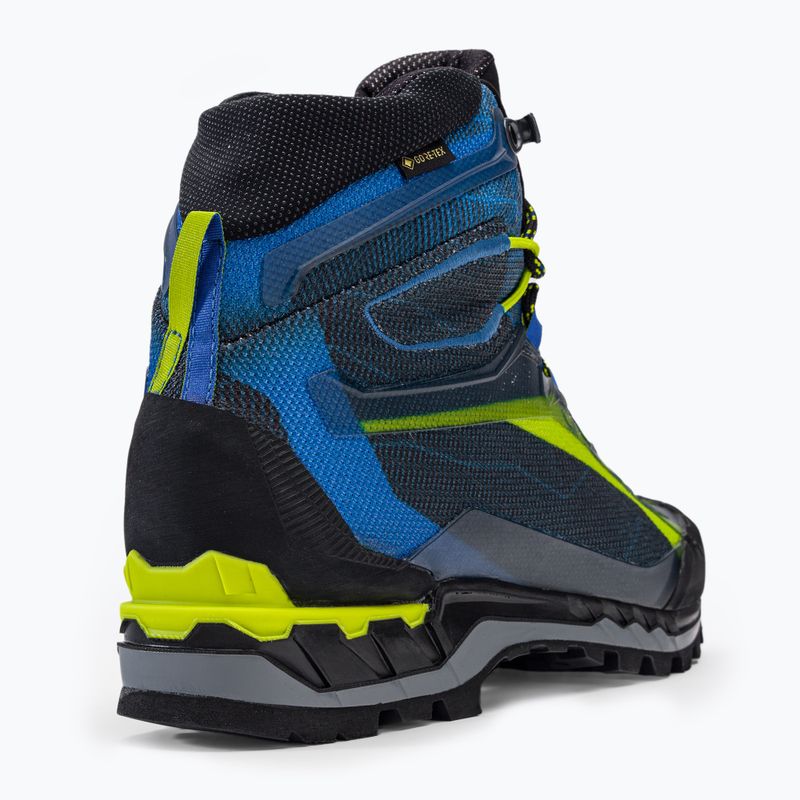 Scarpone da montagna da uomo La Sportiva Trango Tech GTX blu elettrico/lime punch 8