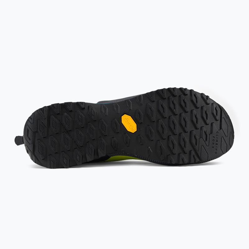 Scarpa da avvicinamento La Sportiva TX2 Evo da uomo lime punch/blu elettrico 5