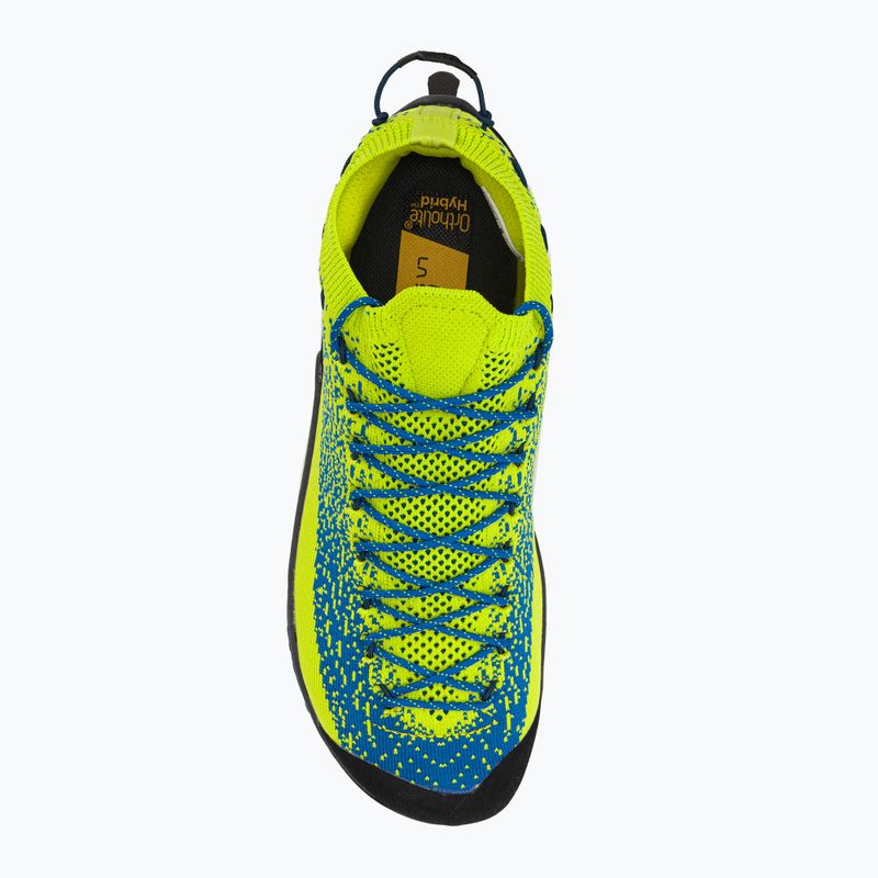 Scarpa da avvicinamento La Sportiva TX2 Evo da uomo lime punch/blu elettrico 6