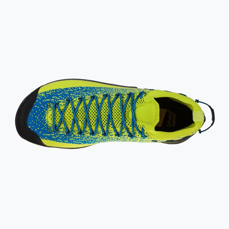 Scarpa da avvicinamento La Sportiva TX2 Evo da uomo lime punch/blu elettrico 15