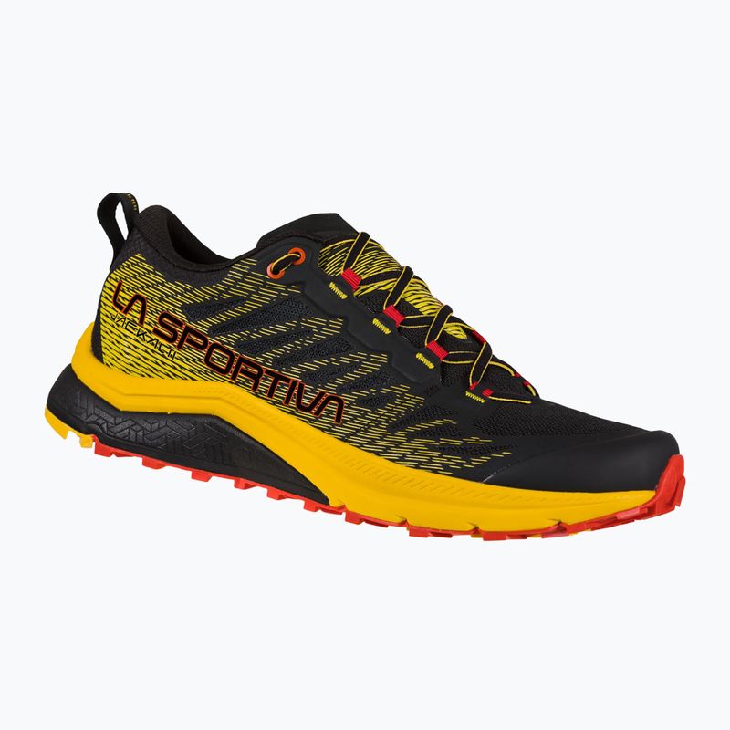 Scarpa da corsa La Sportiva Jackal II uomo nero/giallo 9