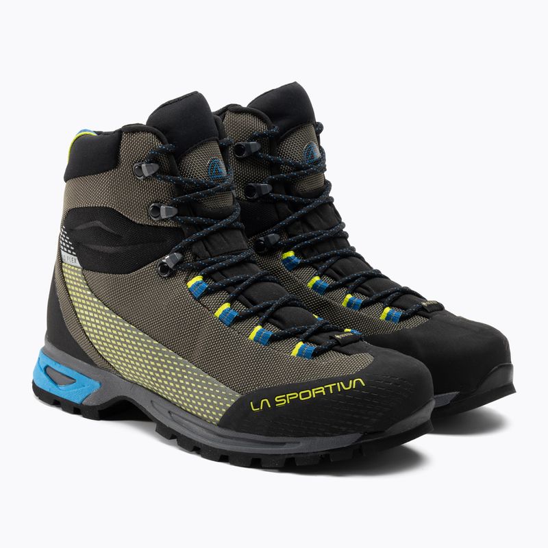 Scarponi da trekking da uomo La Sportiva Trango TRK GTX clay/lime punch 4