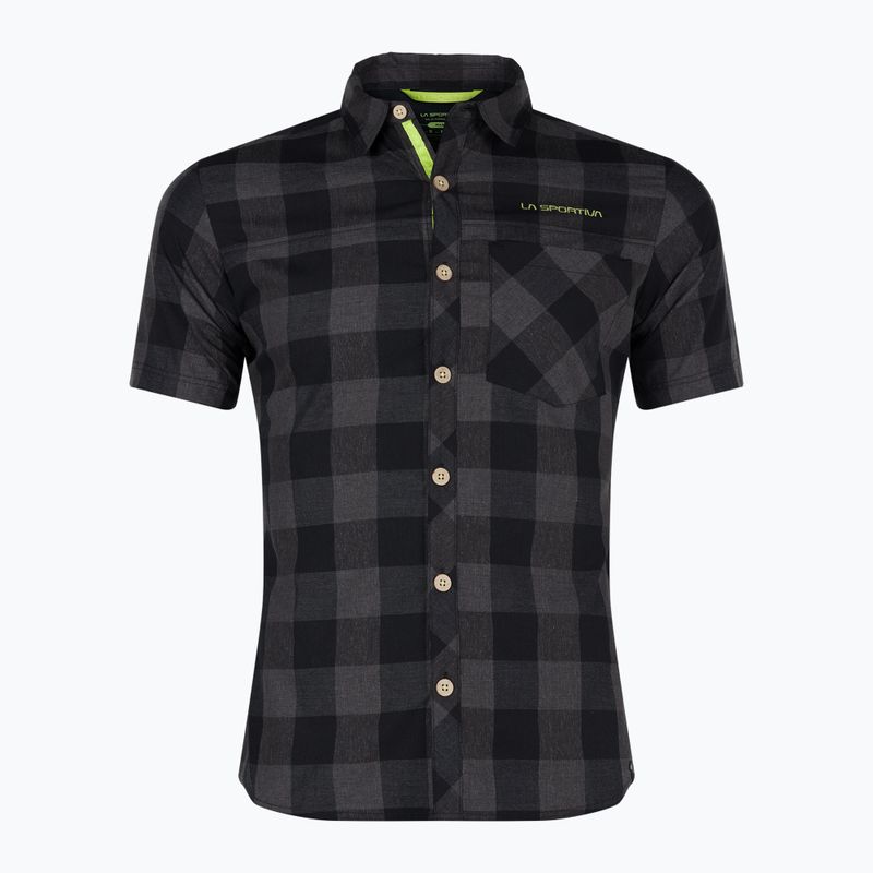 Camicia Nomad carbon/lime punch da uomo La Sportiva 5