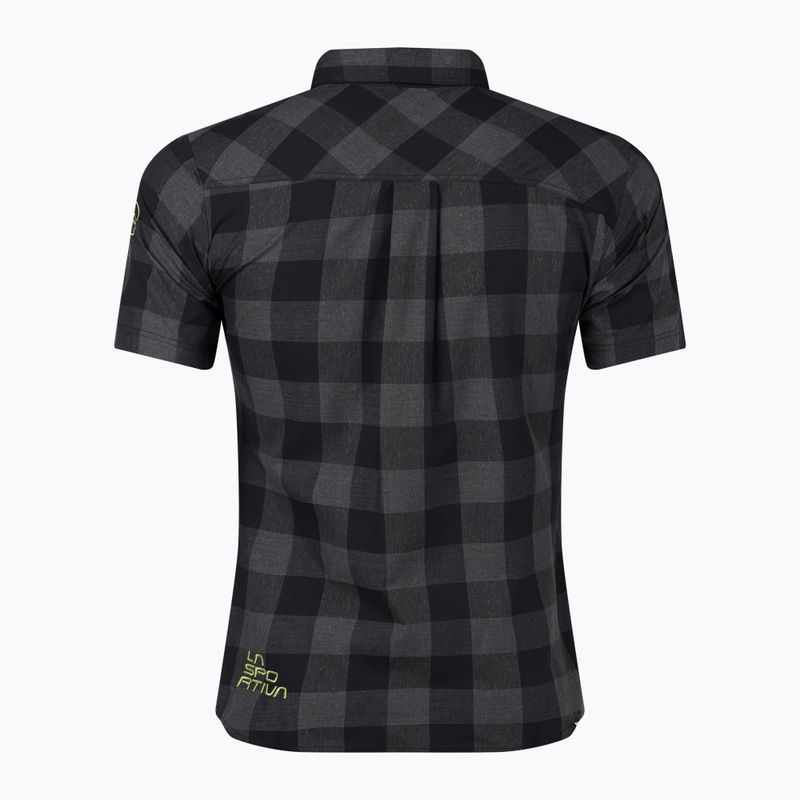 Camicia Nomad carbon/lime punch da uomo La Sportiva 6