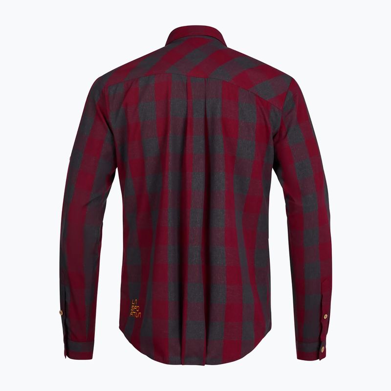 Camicia La Sportiva uomo Andes carbon/hawaiian sun 2