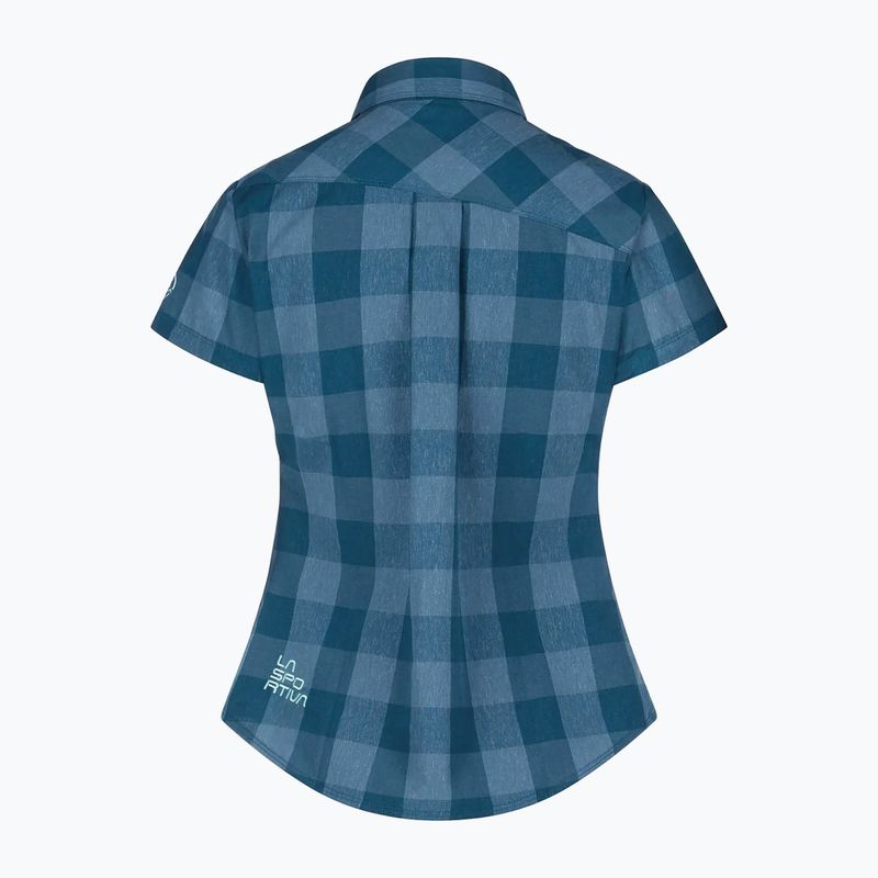 Camicia La Sportiva Nomad donna blu tempesta/iceberg 2