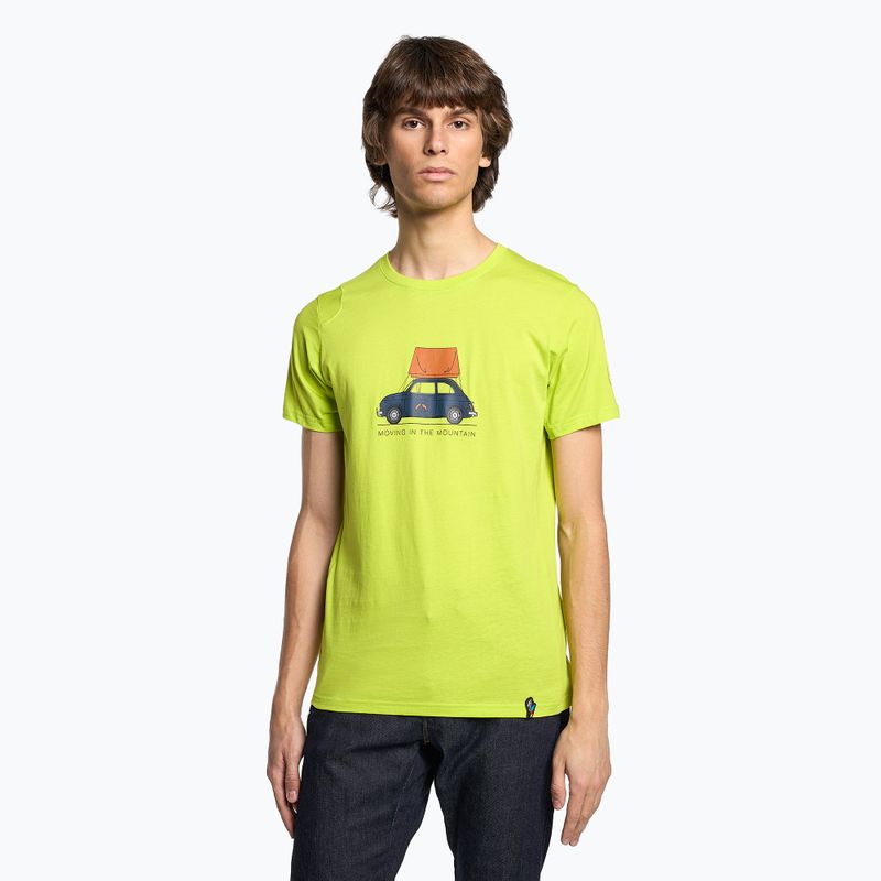 La Sportiva maglia da arrampicata da uomo Cinquecento lime punch