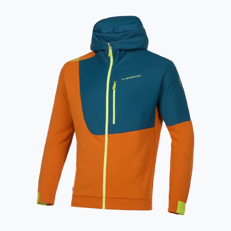 Felpa da arrampicata La Sportiva Mood Hoody Uomo hawaiian sun/storm blue