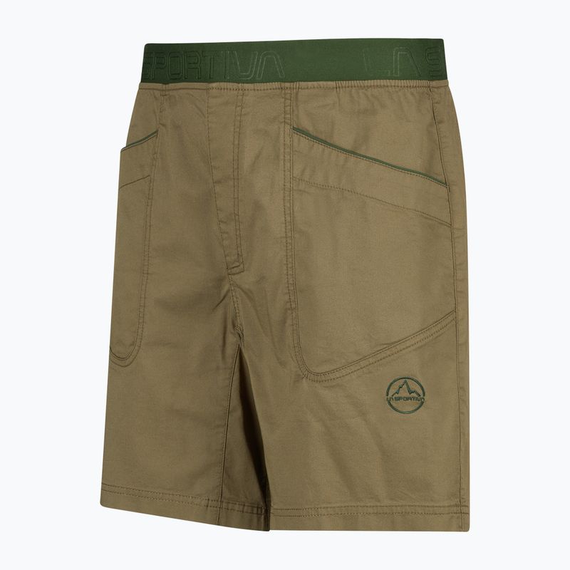 Pantaloncini da arrampicata La Sportiva Esquirol uomo tartaruga/foresta 5