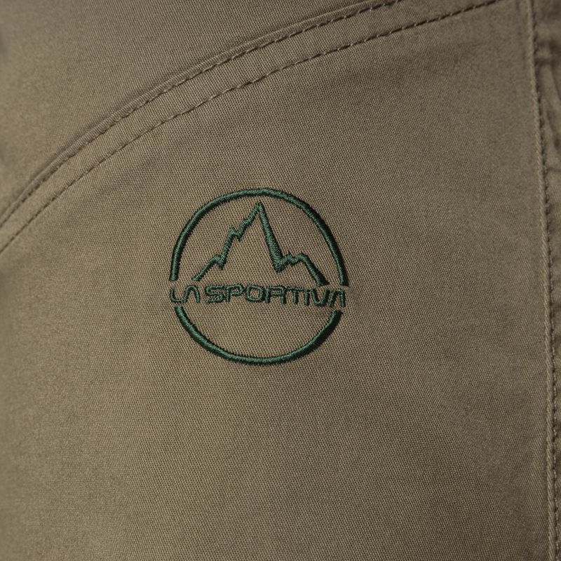 Pantaloncini da arrampicata La Sportiva Esquirol uomo tartaruga/foresta 3
