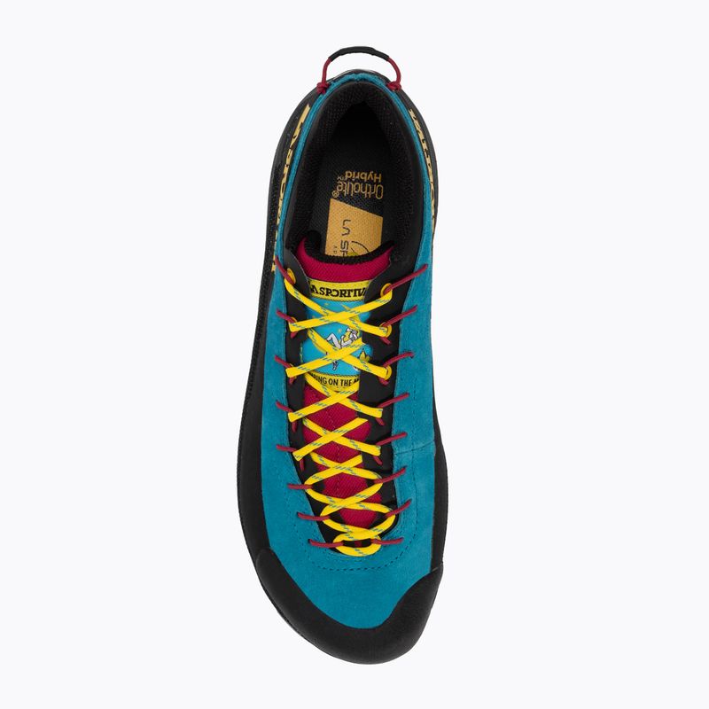Scarponi da trekking da uomo La Sportiva TX4 R turchese/giallo 6