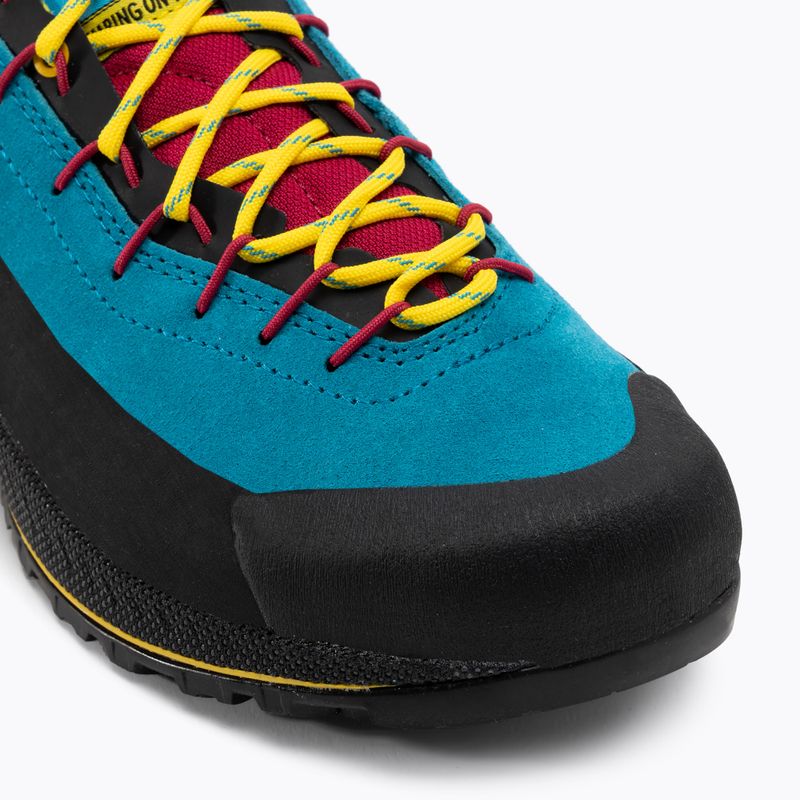 Scarponi da trekking da uomo La Sportiva TX4 R turchese/giallo 7