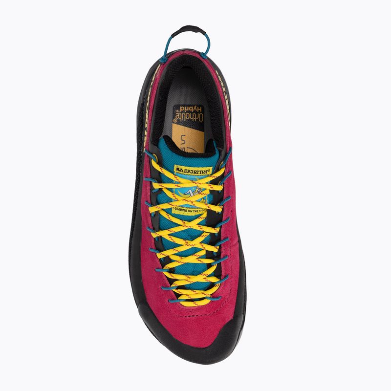 Stivali da trekking da donna La Sportiva TX4 R fucsia/giallo 6