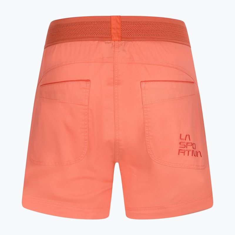 Pantaloncini da arrampicata La Sportiva Joya donna fenicottero/pomodoro ciliegia 2