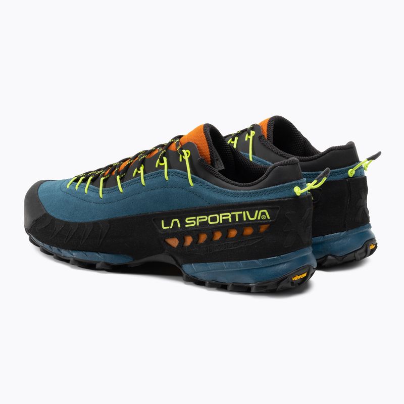 Scarponi da trekking da uomo La Sportiva TX4 storm blue/hawaiian sun 3