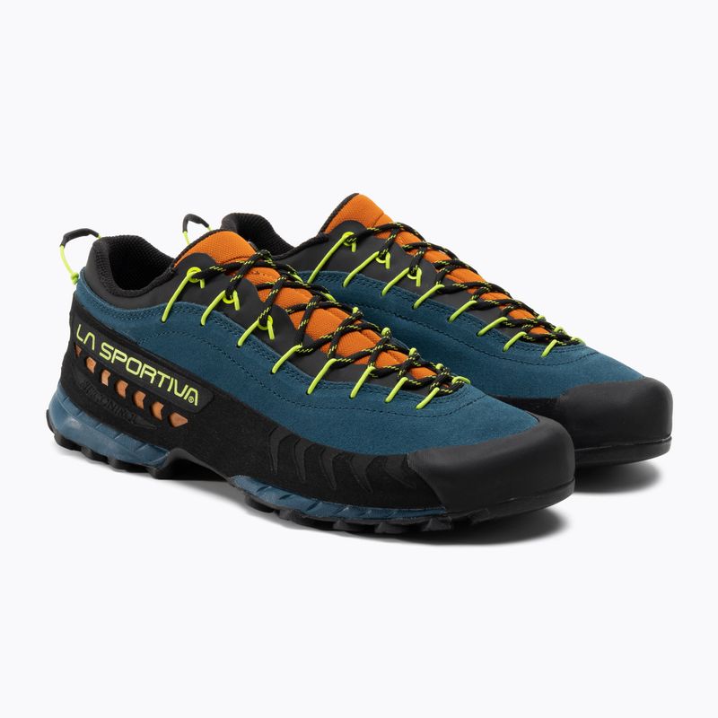 Scarponi da trekking da uomo La Sportiva TX4 storm blue/hawaiian sun 4