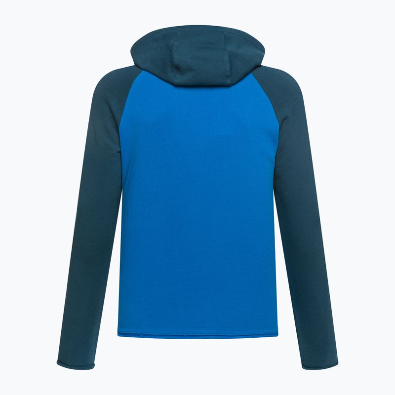 Felpa trekking da uomo La Sportiva Telendos Hoody blu elettrico/blu tempesta 2